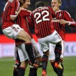 Milan Cagliari 3-0 (Ibrahimovic- Nocerino- Ambrosini)