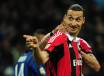 AC Milan's Swedish forward Zlatan Ibrahi