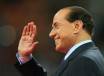 AC Milan's president Silvio Berlusconi w