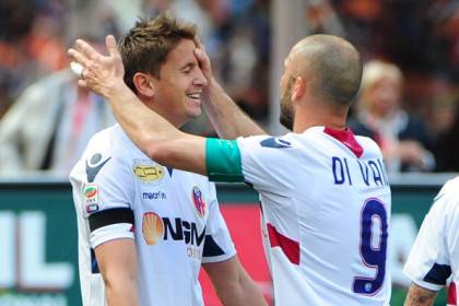 FC Bologna's Uruguayan midfielder Gaston