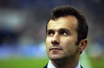 A portrait of Yugoslavia coach Dejan Savicevic
