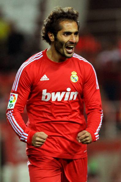 Real Madrid's midfielder Turkish Hamit A