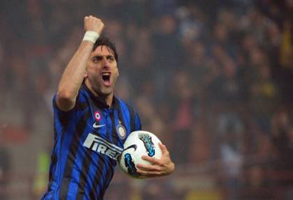 Inter Milan's Argentine forward Diego Al