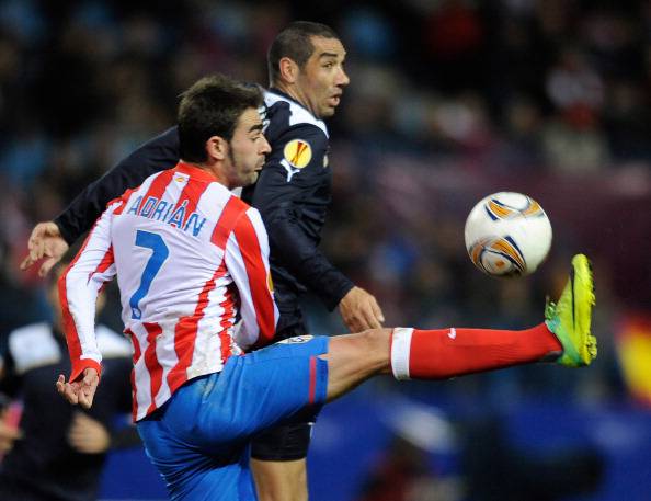 Atletico Madrid's forward Adrian Lopez A