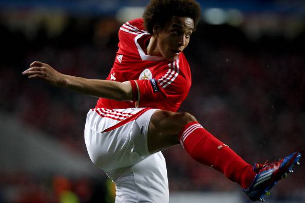 Benfica's Belgium midfielder Axel Witsel