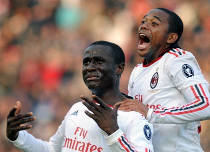 AC Milan's midfielder of Sierra Leone Ro