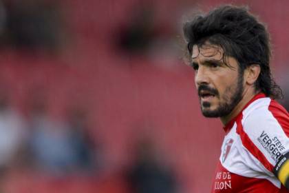 Sion's Gennaro Gattuso gestures during a