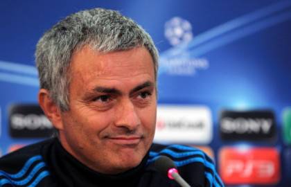 Real Madrid's Portuguese coach Jose Mour