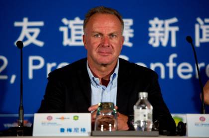 Bayern Munich chairman Karl-Heinz Rummen