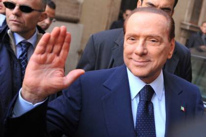 Italy's former Prime Minister and head o