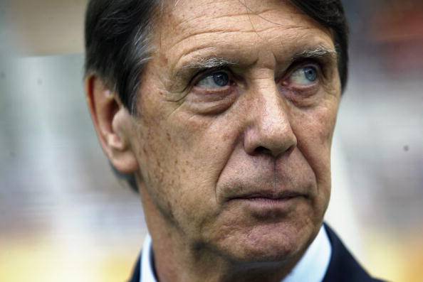 Paraguay coach Cesare Maldini