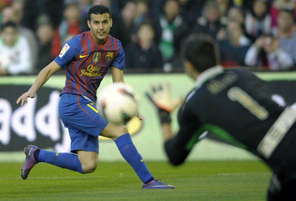 FC Barcelona's forward Pedro Rodriguez (
