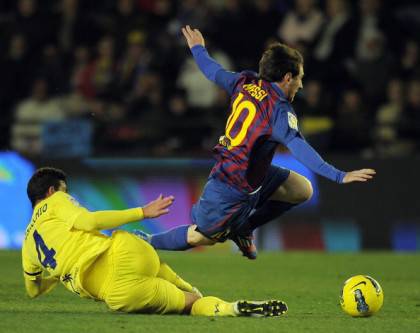 Barcelona's Argentinian forward Lionel M