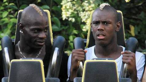 Mario Balotelli & Enock 