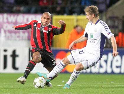FBL-EUR-C1-ANDERLECHT-AC MILAN