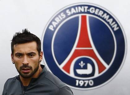 Paris Saint-Germain's football team play