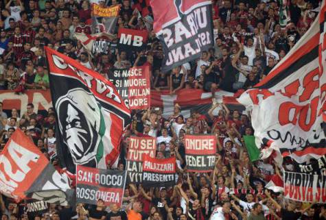 Curva rossonera (Getty Images)