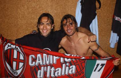 NESTA E MALDINI MILAN-ROMA CAMPIONATO 2003/04