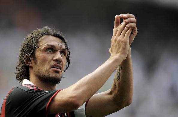 AC Milan's defender and captain Paolo Ma