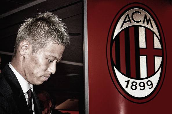 AC Milan Unveils New Signinig Keisuke Honda
