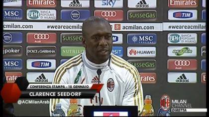 Seedorf Conferenza  Stampa
