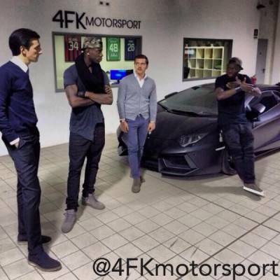 L'officina di Muntari