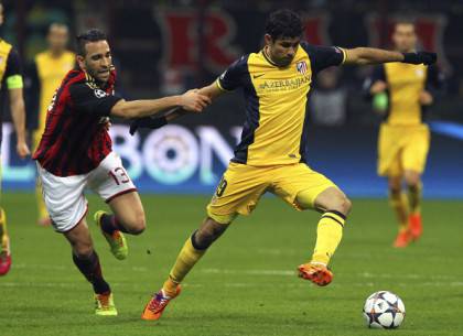 AC Milan v Club Atletico de Madrid - UEFA Champions League Round of 16
