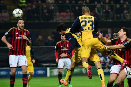 FBL-EUR-C1-AC MILAN-ATLETICO MADRID