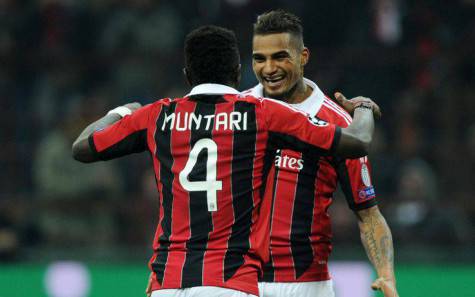 Boateng e Muntari