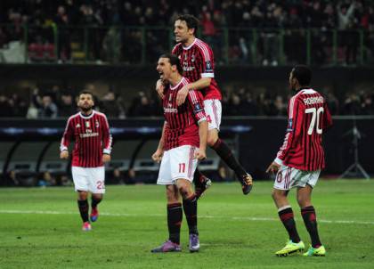 AC Milan v Arsenal FC - UEFA Champions League Round of 16