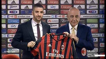 Taarabt presentazione Galliani