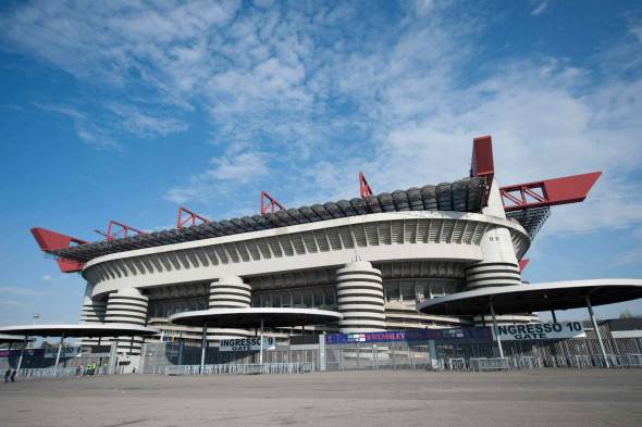 (DPA) MILANO: LO STADIO GIUSEPPE MEAZZA