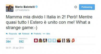 1 tweet Balo 1