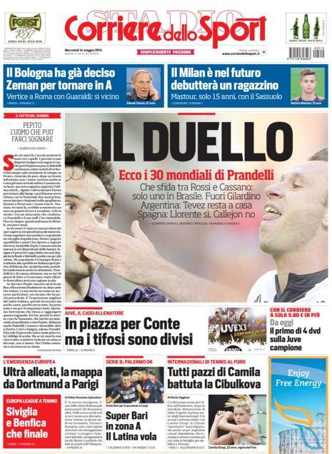 Corriere dello Sport 14-05-2014