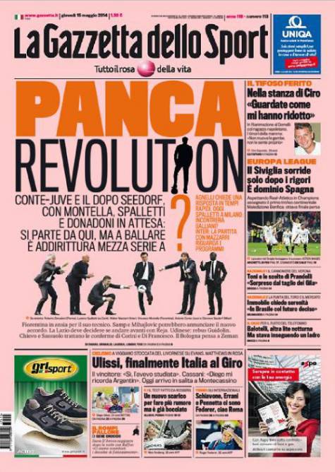La Gazzetta dello Sport 15-05-2014