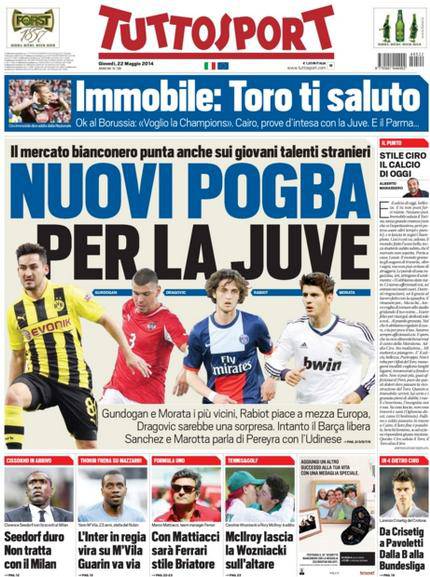 Tuttosport 22-05-2014
