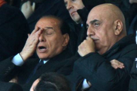 Adriano Galliani Silvio Berlusconi 