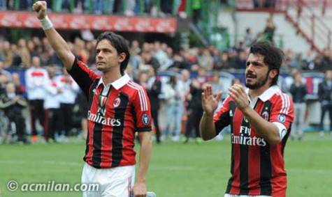 Inzaghi e Gattuso