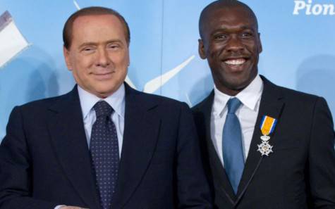 Silvio Berlusconi & Clarence Seedorf