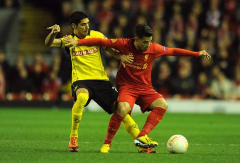 Suso del Liverpool