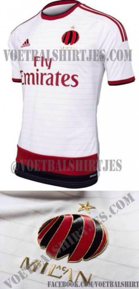 Seconda maglia Milan
