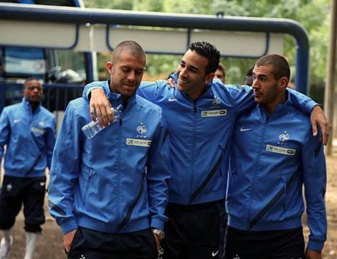 Menez e Rami con la Francia