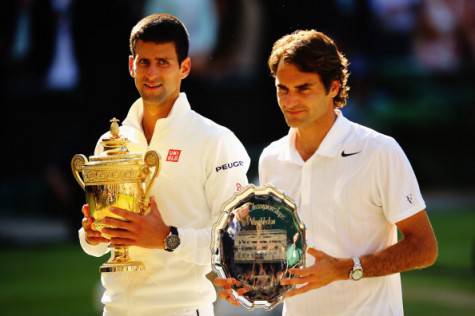 Novak Djokovic & Roger Federer