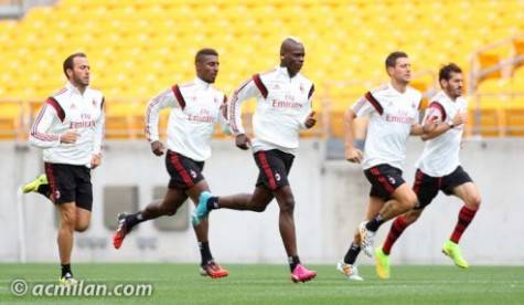 Allenamento a Pittsburgh