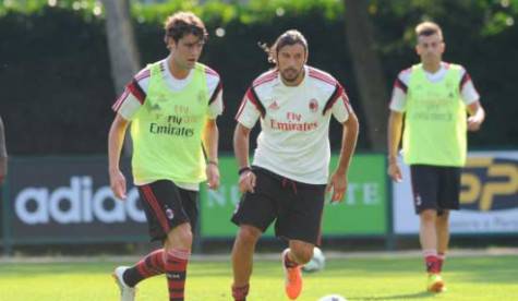 Allenamento a Milanello