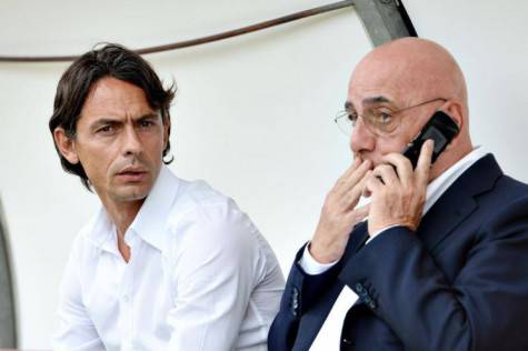 Filippo Inzaghi & Adriano Galliani