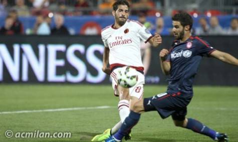 Saponara in azione alla Guinnes Cup