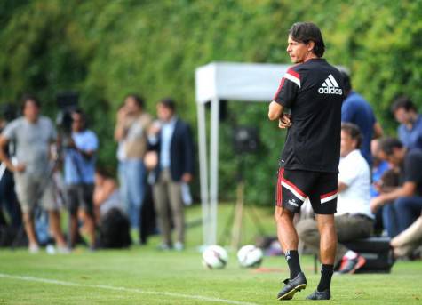 Inzaghi a Milanello