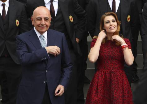Adriano Galliani & Barbara Berlusconi (Getty Images)