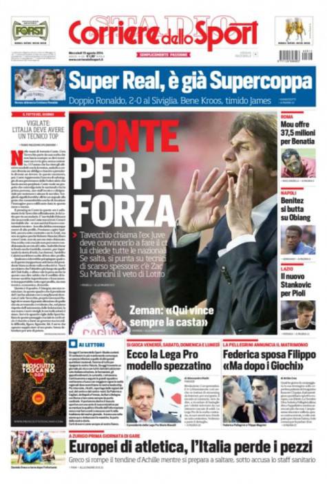 Il Corsport di oggi